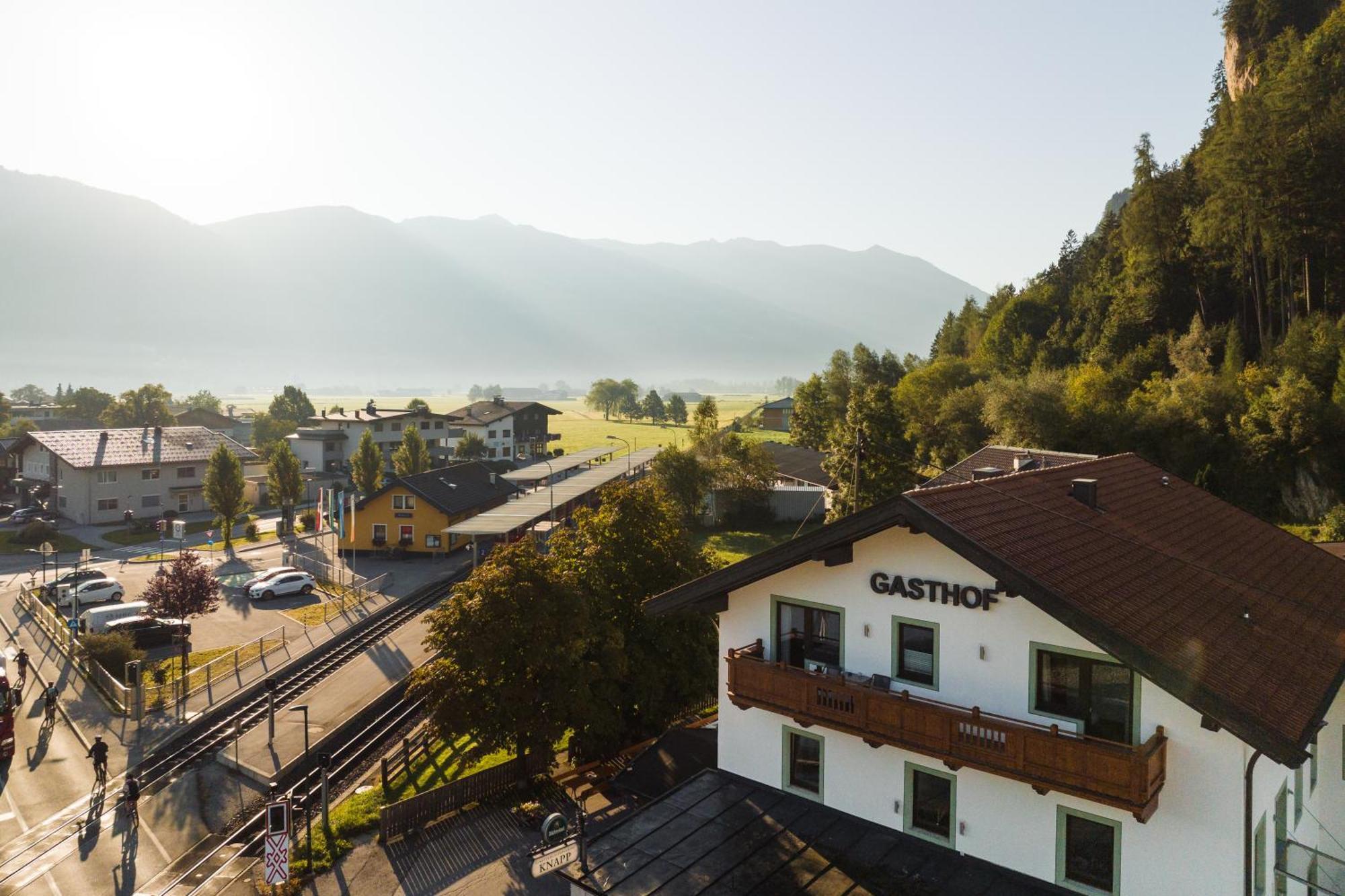 Gasthof Pension Knapp Strass im Zillertal Eksteriør bilde